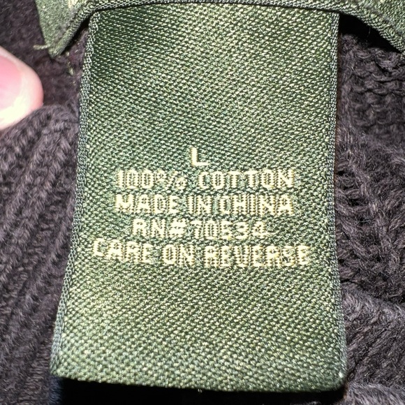 Orvis Cable Knit Toggle Sweater - Picture 6 of 7